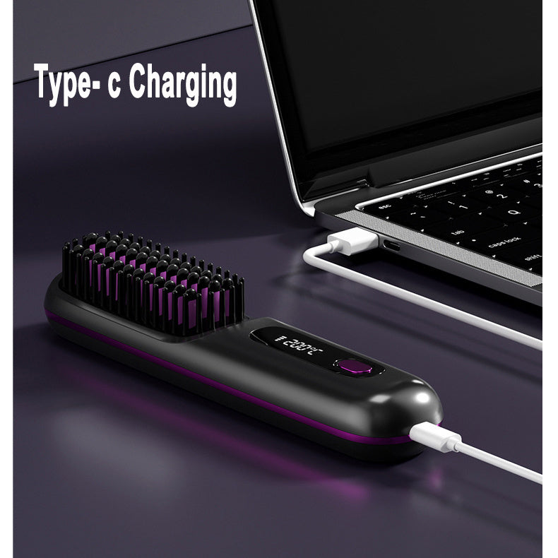 2 in 1 Wireless Haarglätter USB-Aufladung