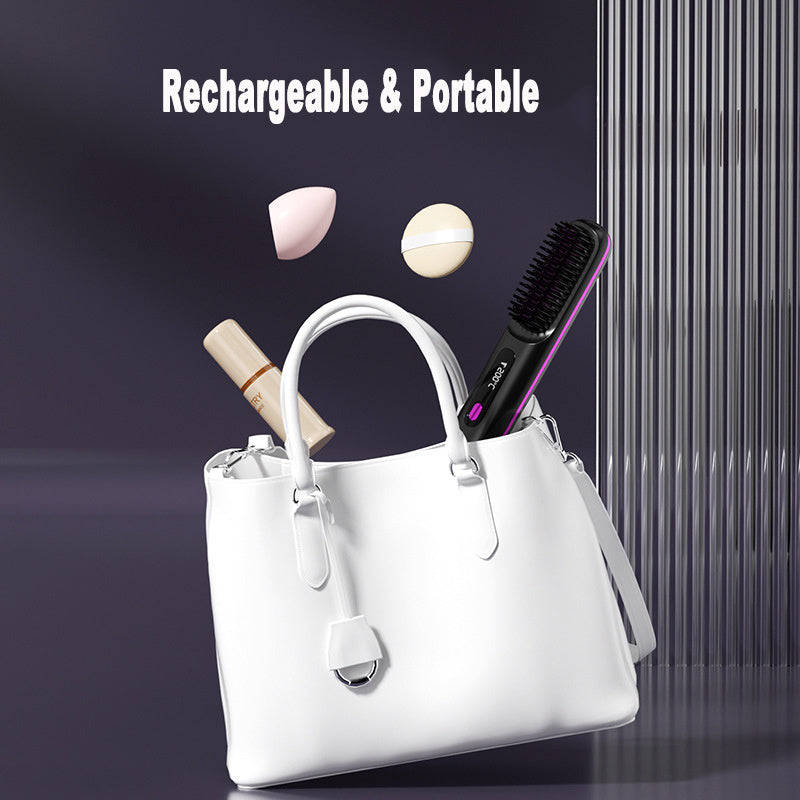 2 in 1 Wireless Haarglätter USB-Aufladung